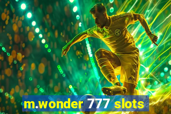 m.wonder 777 slots